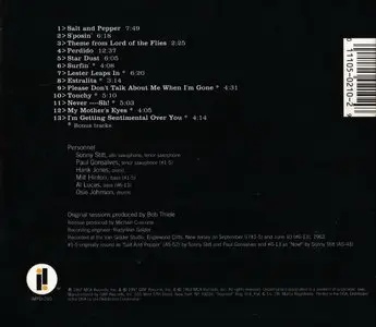 Sonny Stitt and Paul Gonsalves - Salt And Pepper (1963) {1997 Impulse! Remaster}