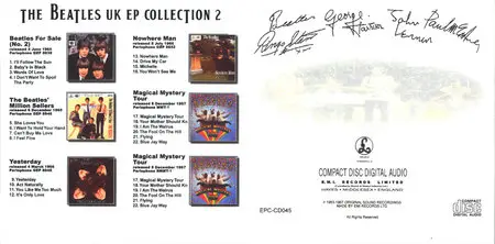 The Beatles - UK EP Collection Vol. 2 (2000) (Dr. Ebbetts Sound Systems) [ReUpload]