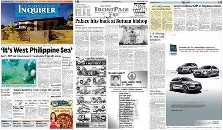Philippine Daily Inquirer – June 11, 2011