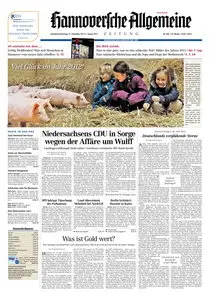 Hannoversche Allgemeine Zeitung - 31.12.2011