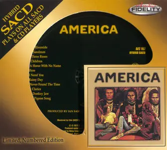 America - America (1971) [Audio Fidelity 2013] PS3 ISO + DSD64 + Hi-Res FLAC