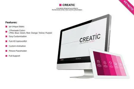 CreativeMarket - Creatic - Keynote Template