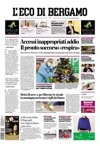L'Eco di Bergamo - 8 Dicembre 2020