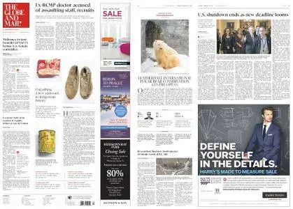 The Globe and Mail – January 23, 2018