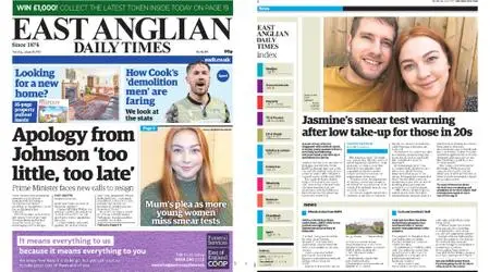 East Anglian Daily Times – January 13, 2022