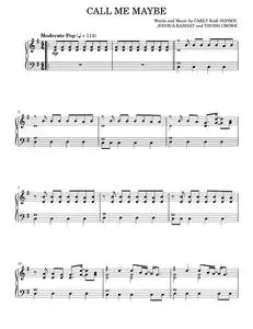 Call me maybe - Carly Rae Jepsen (Piano Solo)