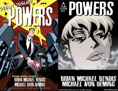 Powers Vol.1 #1-37 + 1/2 + Annual (2000-2004) Complete