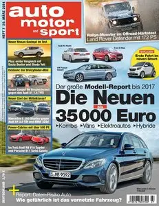 Auto Motor und Sport No.7 - März 20, 2014/ Deutsch