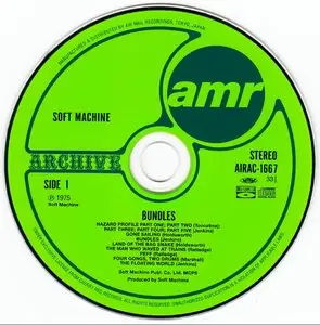 Soft Machine - Bundles (1975) {Air Mail Japan MiniLP Blu-spec CD AIRAC-1667 rel 2012}