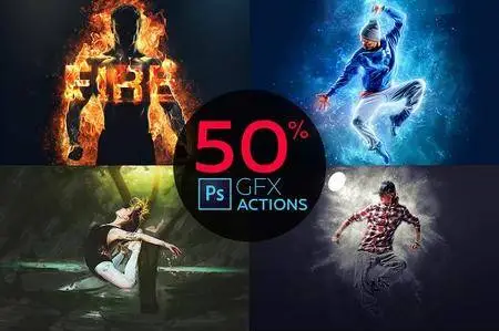 CreativeMarket - Pro Photoshop Actions Bundle