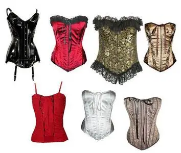 Corsets - PNG Clipart for Photoshop 