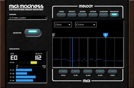 Midi Madness Software Midi Madness v2.1.2 WiN