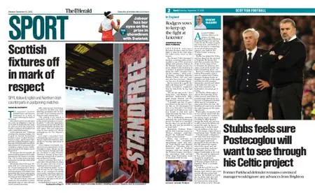 The Herald Sport (Scotland) – September 10, 2022