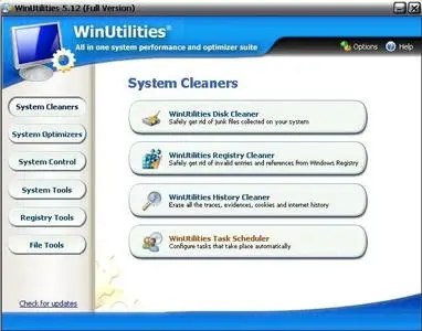 XPTools Software WinUtilities v5.12
