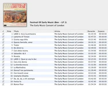 The Early Music Consort of London - Festival of Early Music (Box - 3 LP + Full 16 pages booklet / FLAC)