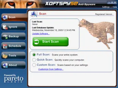 XoftSpySE Anti-Spyware v7.0.0