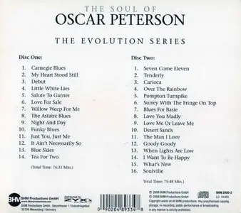Oscar Peterson - The Soul Of Oscar Peterson: The Evolution Series (2008)