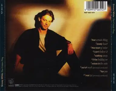 Snowy White - That Certain Thing (1987) {2005, Reissue} / AvaxHome