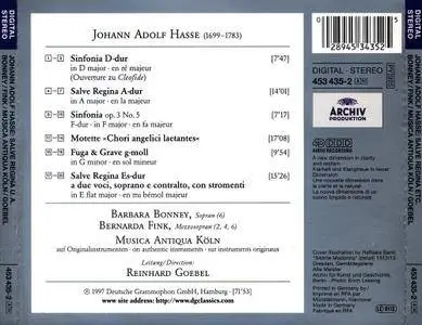 Barbara Bonney, Bernarda Fink, Musica Antiqua Köln, Reinhard Goebel - Johann Adolf Hasse: Salve Regina (1997)