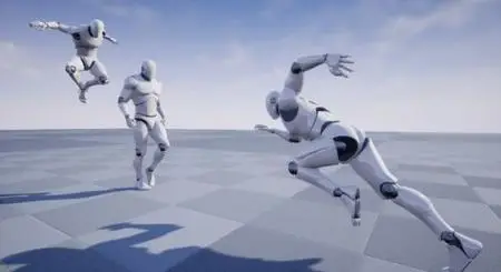 Unreal Engine Marketplace - Basic moving animation set v0.3 (4.16 - 4.27, 5.0 - 5.1)