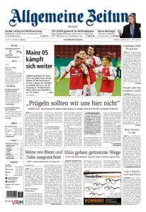 Allgemeine Zeitung Mainz - 25. Oktober 2017