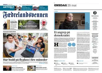 Fædrelandsvennen – 29. mai 2019