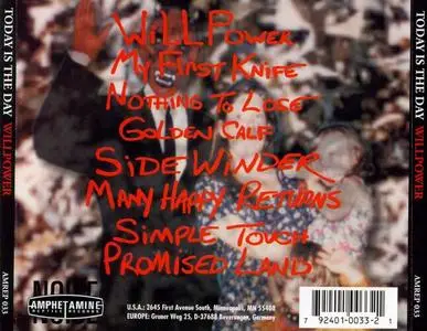 Today Is The Day - Willpower (1994) {Amphetamine Reptile}