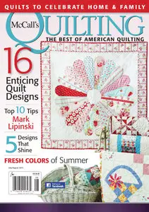 McCall's Quilting - July/August 2015
