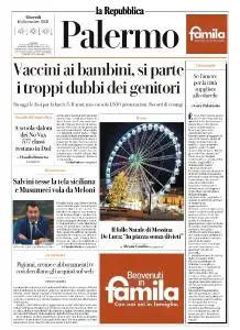 la Repubblica Palermo - 16 Dicembre 2021