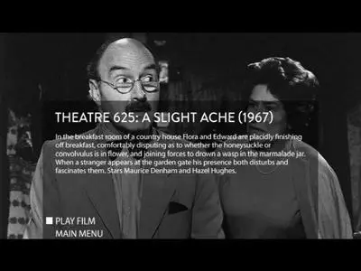 Pinter at the BBC. A Slight Ache (1967) + A Night Out (1967) [British Film Institute]
