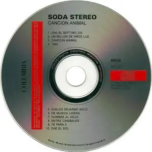 Soda Stereo - Canción Animal (1990) {Columbia/Sony Music Argentina}