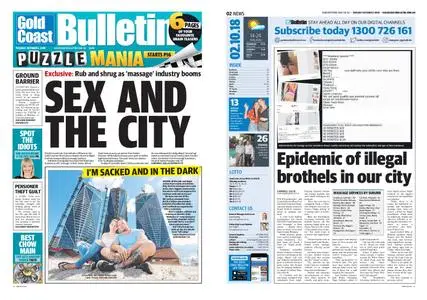 The Gold Coast Bulletin – October 02, 2018