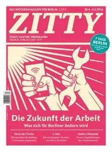 Zitty - 28 April 2016