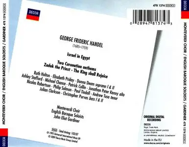 John Eliot Gardiner, English Baroque Soloists, Monteverdi Choir - George Frideric Handel: Israel in Egypt (2008)