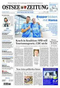 Ostsee Zeitung Wismar - 25. August 2018