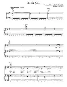 Here am i - MercyMe (Piano-Vocal-Guitar)