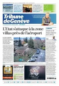 TRIBUNE DE GENEVE  21 Décembre 2010