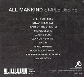 All Mankind - Simple Desire (2011)  
