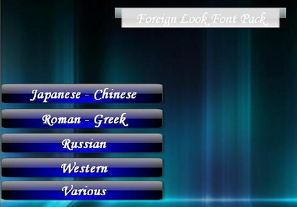 Foreign Look Fonts Pack AIO