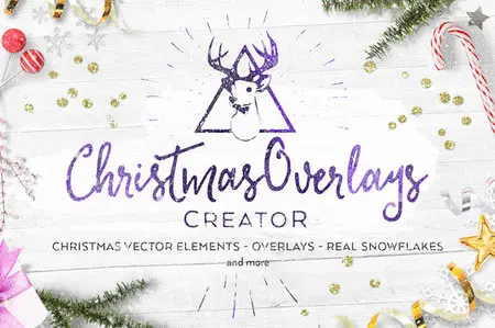 CreativeMarket - Christmas Overlays Creator