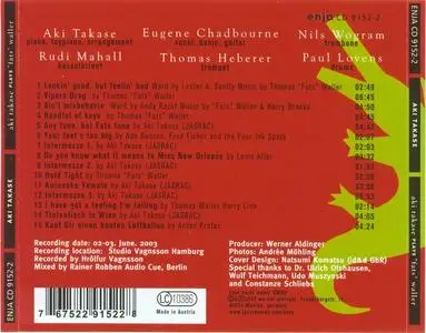 Aki Takase - Plays "Fats" Waller (2004) {Enja}