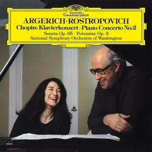 Martha Argerich - Chopin - Piano Concerto No. 2 in F Minor, Op. 2, Introduction & Polonaise brillante (2021/2024) [24/192]