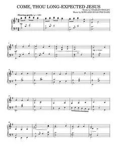 Come, Thou Long-Expected Jesus - Charles Wesley, Rowland Hugh Prichard (Piano Solo)