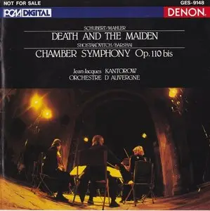 Schubert, Shostakovitch - Death and the Maiden, Chamber Symphony {Denon Promo CD} (1987)