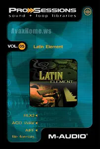 M-Audio Prosessions Vol 5 Latin Element MULTiFORMAT