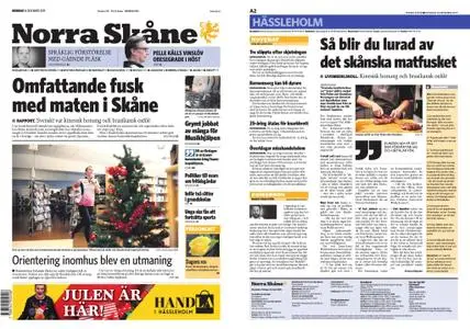 Norra Skåne – 16 december 2019