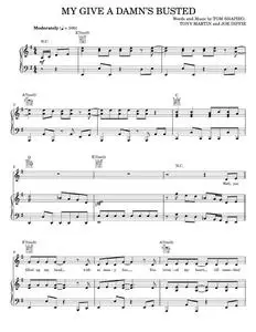 My Give A Damn's Busted - Jo Dee Messina, Tim McGraw (Piano-Vocal-Guitar)