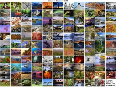 Webshots November 2008 Premium and Wide Screen Collection