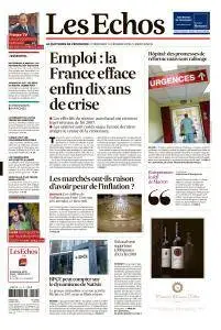 Les Echos du Mercredi 14 Février 2018