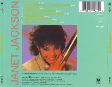 Janet Jackson - Janet Jackson (1982) [1993, Reissue]